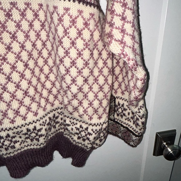 Dale Of Norway wool cardigan sweater with metal frogs women's sz 42 EUC - Picture 13 of 15